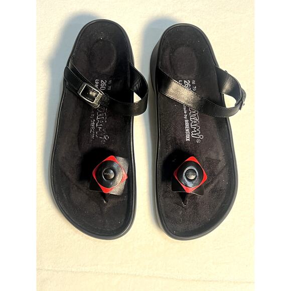 Tatami by Birkenstock Black Sandals Unisex W9 M7 - Picture 3 of 7